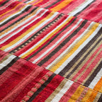 Tapete decorativo Bazhars Patchwork Splendo 1727 70x240 cm, pieza única y exclusiva de lana con diseño patchwork ideal para pasillo o entrada