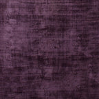 Tapete decorativo Bazhars Silk morado, alfombra de seda con diseño elegante ideal para sala o recámara