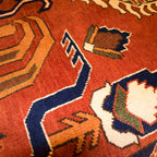 Tapete Bazhars Turkemene piezas únicas y exclusivas con textura natural y diseño contemporáneo ideal para sala o recámara en espacios modernos