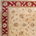 Tapete Bazhars Ziegler pieza única 190x263 cm con textura natural y diseño contemporáneo ideal para sala o recámara en espacios modernos