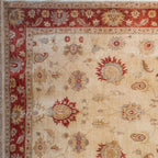 Tapete Bazhars Ziegler Chobi Fine pieza única 302x208 cm con textura natural y diseño contemporáneo ideal para sala o recámara en espacios modernos