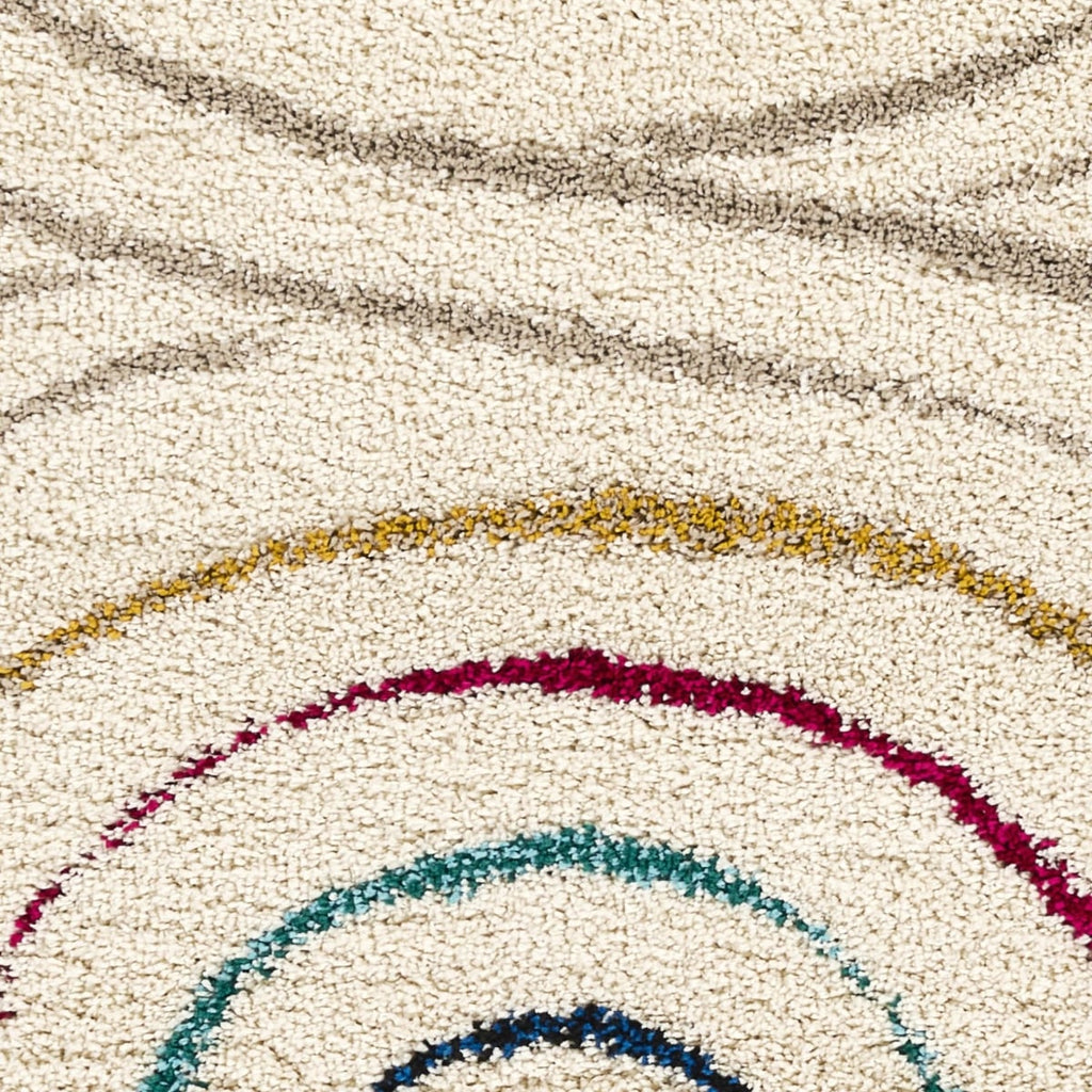 Tapete Decorativo Boho 816 Ovalo Multicolor (1)