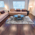 Tapete Bursa 776 gris pieza única 240x340 cm con diseño elegante y gran formato ideal para crear ambientes amplios y sofisticados