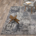 Tapete Century 30392 gris/beige 160x230 cm con combinación de tonos neutros y diseño contemporáneo que brinda equilibrio y sofisticación