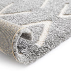 Tapete Cocoon 9616 gris pieza única 120x170 cm con textura suave y diseño contemporáneo ideal para sala o recámara en espacios modernos