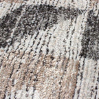 Tapete Cozy 624 formas café con textura suave y diseño contemporáneo ideal para sala o recámara en espacios modernos