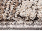 Tapete Cozy 624 formas café con textura suave y diseño contemporáneo ideal para sala o recámara en espacios modernos