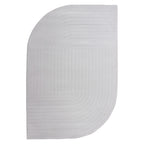 Tapete Echo 700 light grey con textura suave y diseño contemporáneo ideal para sala o recámara en espacios modernos