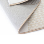 Tapete Echo 296 cream 160x230 cm con textura suave y diseño contemporáneo ideal para sala o recámara en espacios modernos