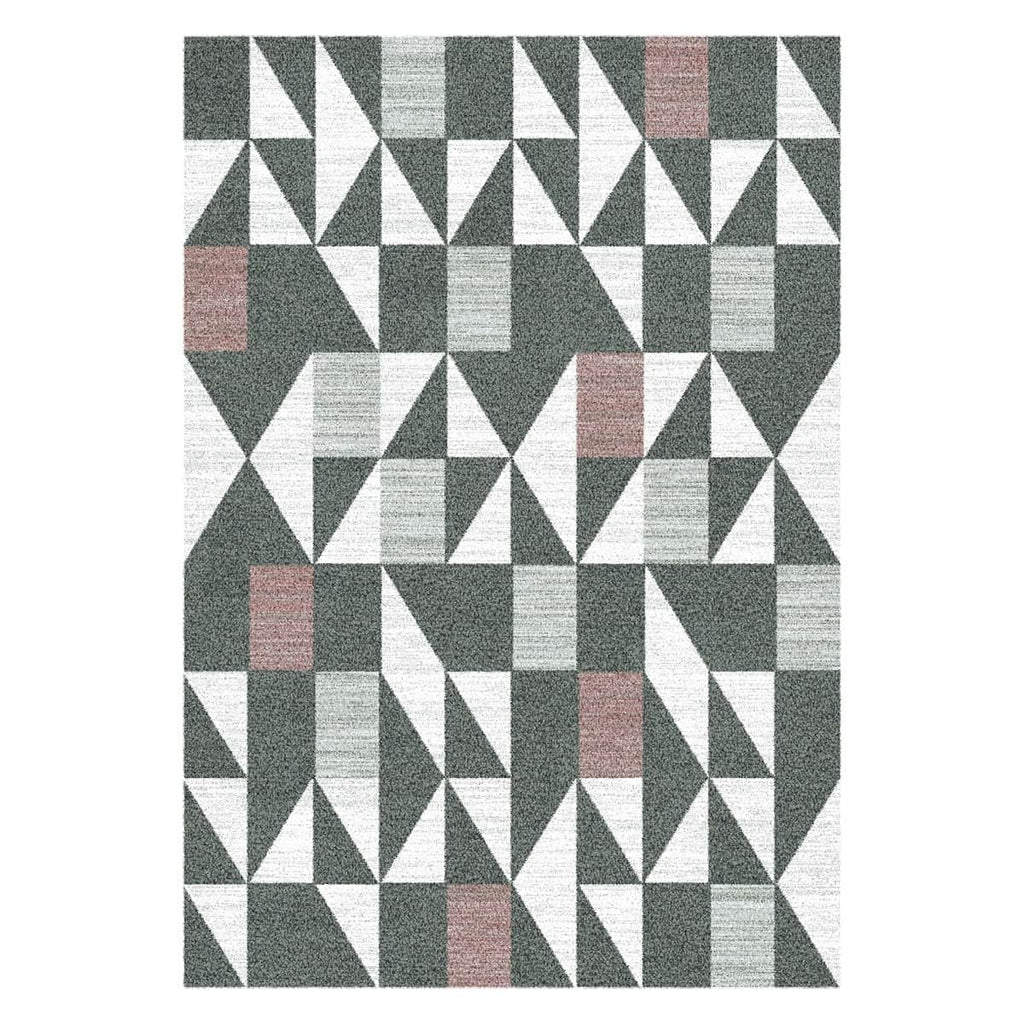 Tapete decorativo flow geométrico rojo (1)