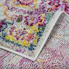 Tapete decorativo Kolor vintage 160x230 cm, alfombra moderna de polipropileno ideal para sala o recámara