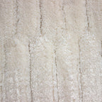 Tapete decorativo Lara crema, alfombra moderna de polipropileno con diseño elegante ideal para sala o recámara