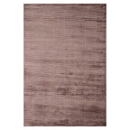 Tapete decorativo Lara morado, alfombra moderna de polipropileno con diseño elegante ideal para sala o recámara