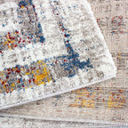 Tapete Luca Frame multi con diseño contemporáneo y combinación de colores que aporta dinamismo y personalidad al espacio
