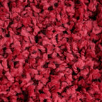 Tapete Lyla shaggy rojo 160x230 cm con fibras largas y acabado esponjoso que brinda calidez y un toque acogedor al espacio