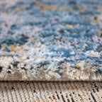 Tapete decorativo Max Abstract 200x300 cm, alfombra moderna de polipropileno con diseño abstracto ideal para sala o comedor