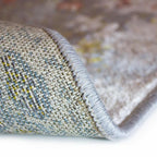 Tapete Mayumi 07 terra con diseño contemporáneo y tonalidad cálida que brinda personalidad y equilibrio a salas o recámaras