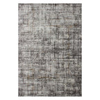 Tapete pie de cama Mileto beige 80x150 cm, alfombra moderna de polipropileno ideal para recámara o pasillo