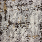 Tapete pie de cama Mileto beige 80x150 cm, alfombra moderna de polipropileno ideal para recámara o pasillo