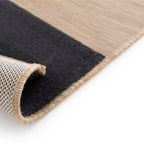 Tapete Ray 24511 negro con textura suave y diseño contemporáneo ideal para sala o recámara en espacios modernos