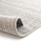 Tapete decorativo Replay gris claro para sala o recámara, diseño moderno con textura suave y estilo minimalista