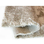 Tapete decorativo Rome 459 beige, alfombra moderna de polipropileno con diseño elegante ideal para sala o recámara
