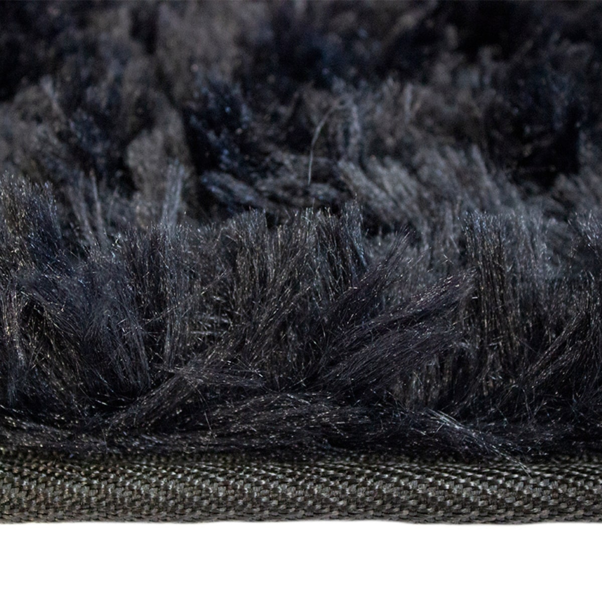 Tapete decorativo shaggy bengali negro (1) min