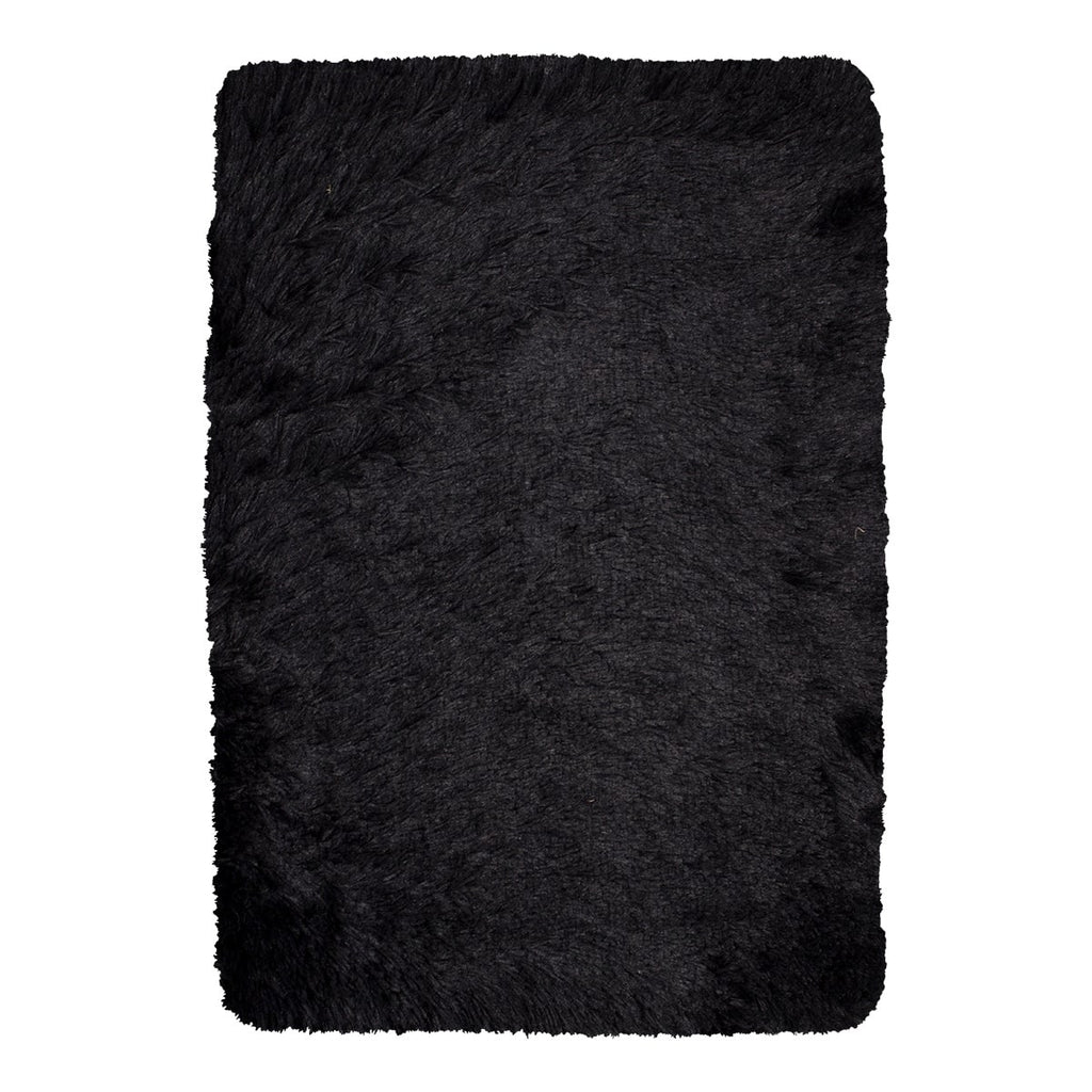 Tapete decorativo shaggy bengali negro (3) min