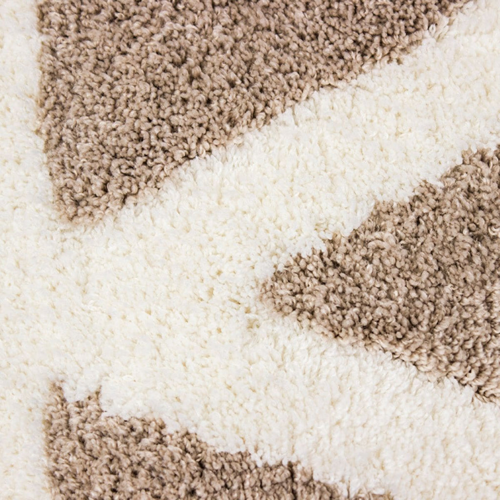 Tapete decorativo shaggy supreme geometric beige (2)