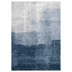 Tapete Softness azul con textura suave y diseño contemporáneo ideal para sala o recámara en espacios modernos