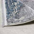 Tapete Sophistic gris/azul con combinación de tonos elegantes y diseño contemporáneo ideal para complementar espacios modernos