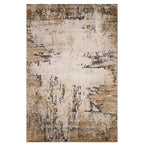 Tapete Stella crema/dorado 80x150 cm con diseño decorativo elegante y combinación de tonos cálidos ideal para pie de cama o espacios acogedores