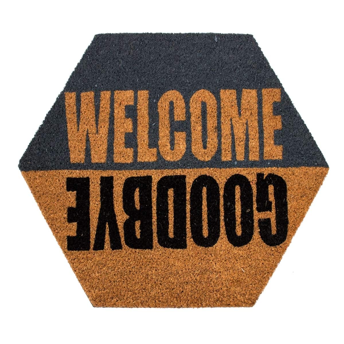 Tapete Entrada Coco Welcome Hexagono (3)