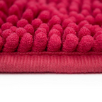 Tapete baño Element Shape fucsia 40x60 cm con textura suave y diseño contemporáneo ideal para baño en espacios modernos