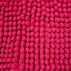 Tapete baño Element Shape fucsia 40x60 cm con textura suave y diseño contemporáneo ideal para baño en espacios modernos