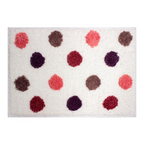 Tapete baño Fun Bath Mat pink 40x60 cm con textura suave y diseño contemporáneo ideal para baño en espacios modernos