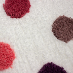Tapete baño Fun Bath Mat pink 40x60 cm con textura suave y diseño contemporáneo ideal para baño en espacios modernos
