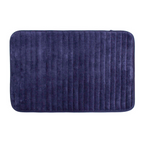 Tapete baño Memory azul liv 40x60 cm con textura suave y diseño contemporáneo ideal para baño en espacios modernos