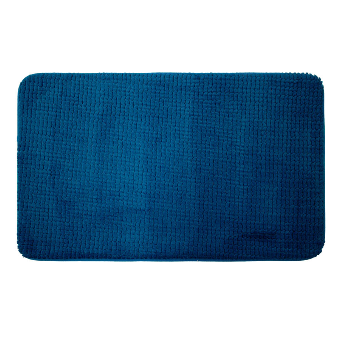 Tapete Baño Memory Coat Azul Electrico 45X75 cm