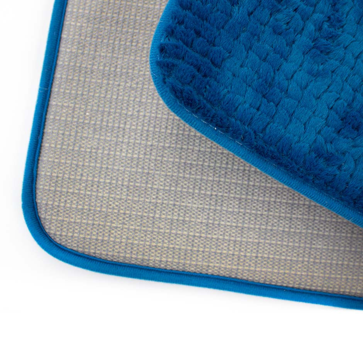 Tapete Baño Memory Coat Azul Electrico 45X75 cm