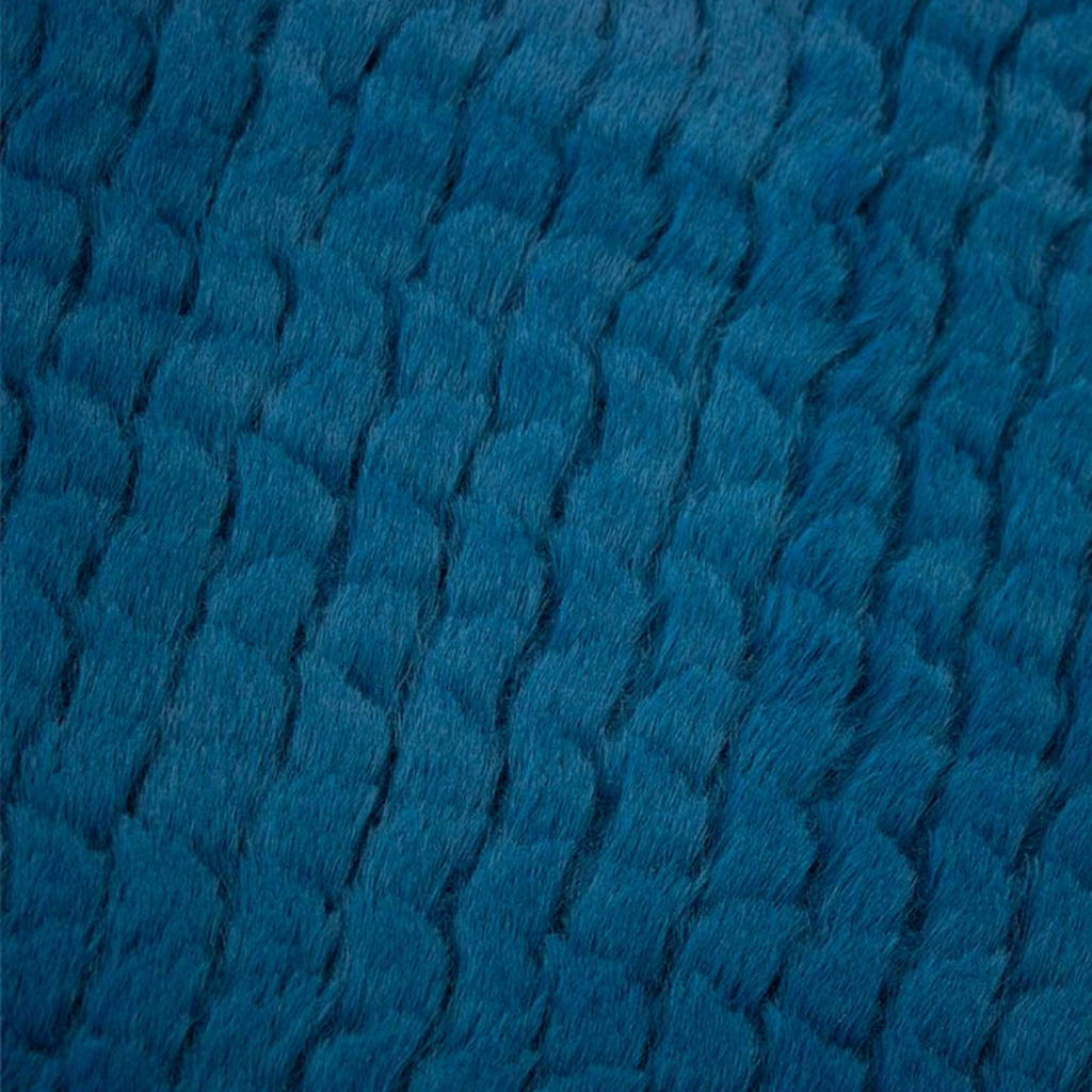 Tapete Baño Memory Coat Azul Electrico 45X75 cm