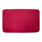 Tapete baño Memory Coat fucsia 45x75 cm con textura suave y diseño contemporáneo ideal para baño en espacios modernos