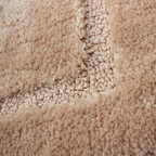Tapete baño Softness Bath Mat taupe 40x60 cm con textura suave y diseño contemporáneo ideal para baño en espacios modernos