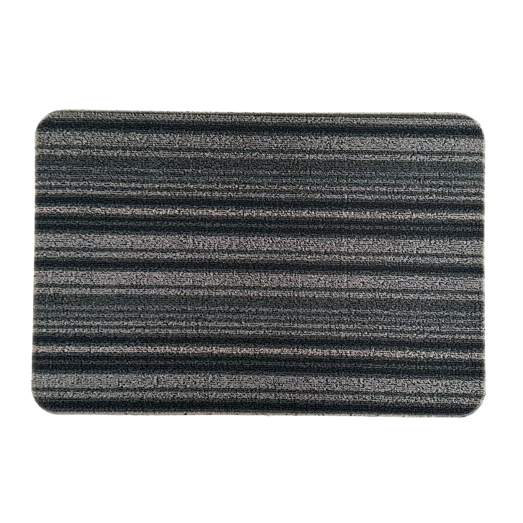 Tapete Entrada Loop Gris Oscuro 40X60 cm