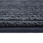 Tapete Memory Foam Lines anthracite 50x70 cm con textura suave y diseño contemporáneo ideal para baño en espacios modernos