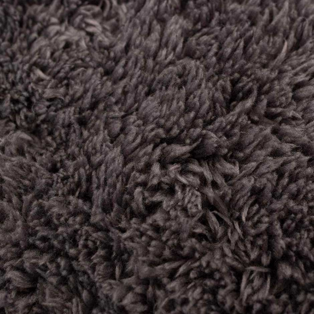 Tapete de baño Touch gris oscuro 40x60 cm, tapete suave y absorbente ideal para baño cómodo y seguro
