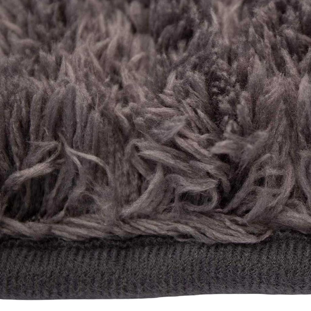 Tapete de baño Touch gris oscuro 40x60 cm, tapete suave y absorbente ideal para baño cómodo y seguro