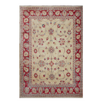 Tapete Bazhars Ziegler 209x289 cm con textura natural y diseño contemporáneo ideal para sala o recámara en espacios modernos