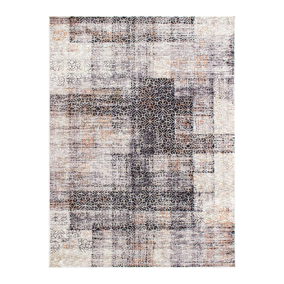 Tapete Decorativo Abydos 4440 Cuadros Crema 240x340 cm