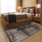 Tapete Decorativo Abydos 4440 Cuadros Crema 240x340 cm